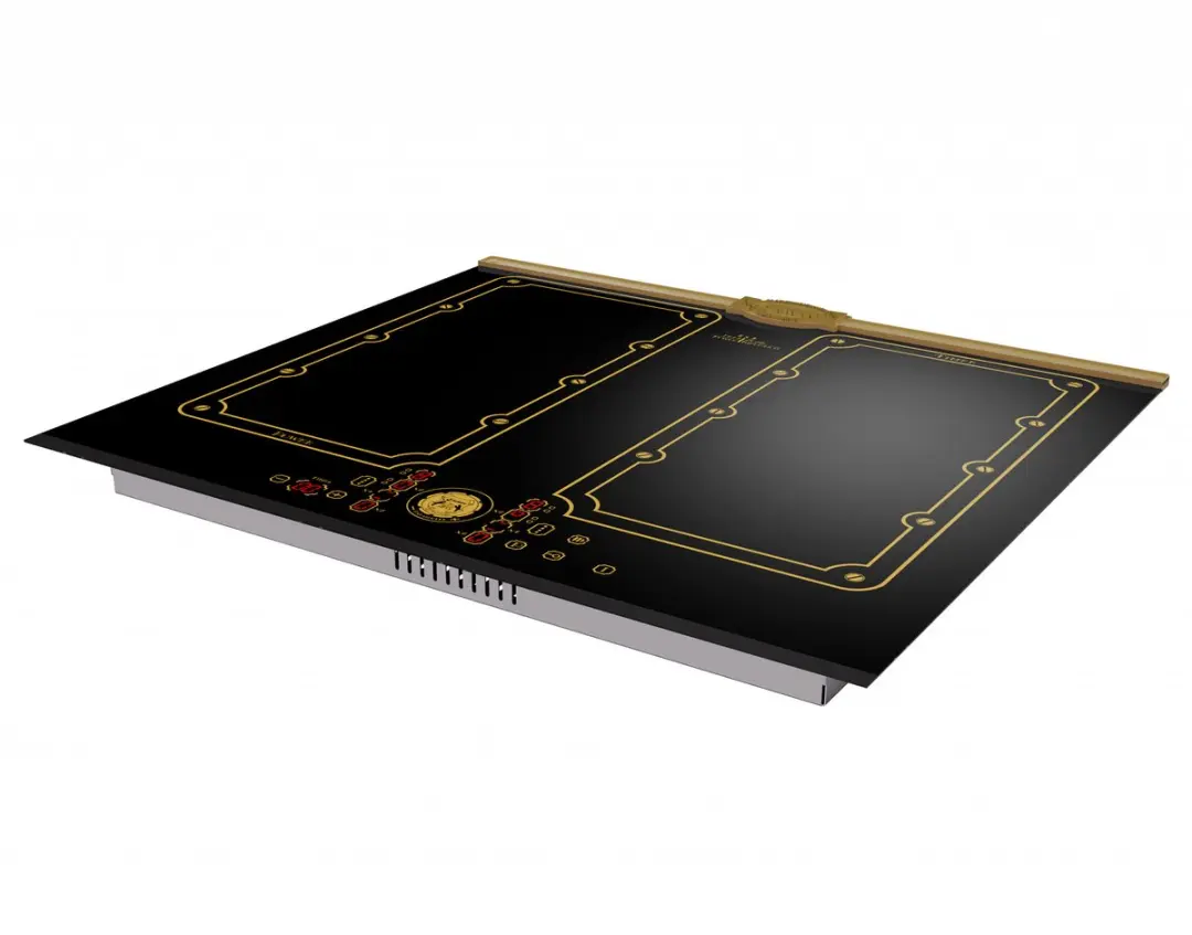 Kaiser KCT 6192 FI Em Inductiekookplaat 60cm - 8 Zones - Zwart/Goud