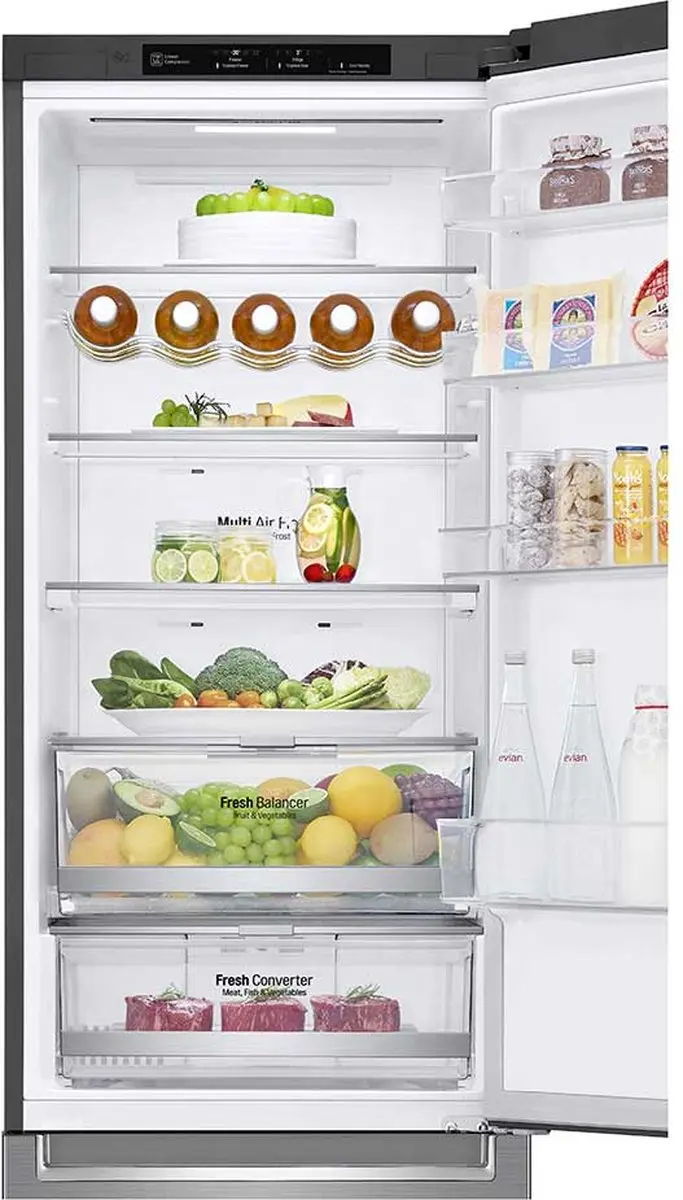 LG GBB72PZEXN Koel-vriescombinatie 384L - Vrijstaand - Roestvrijstaal - afbeelding 6 van 6