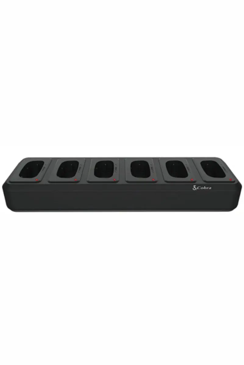 Cobra PX650 UHF PMR446 Portofoons - 24 Stuks (met multilader) - Zwart