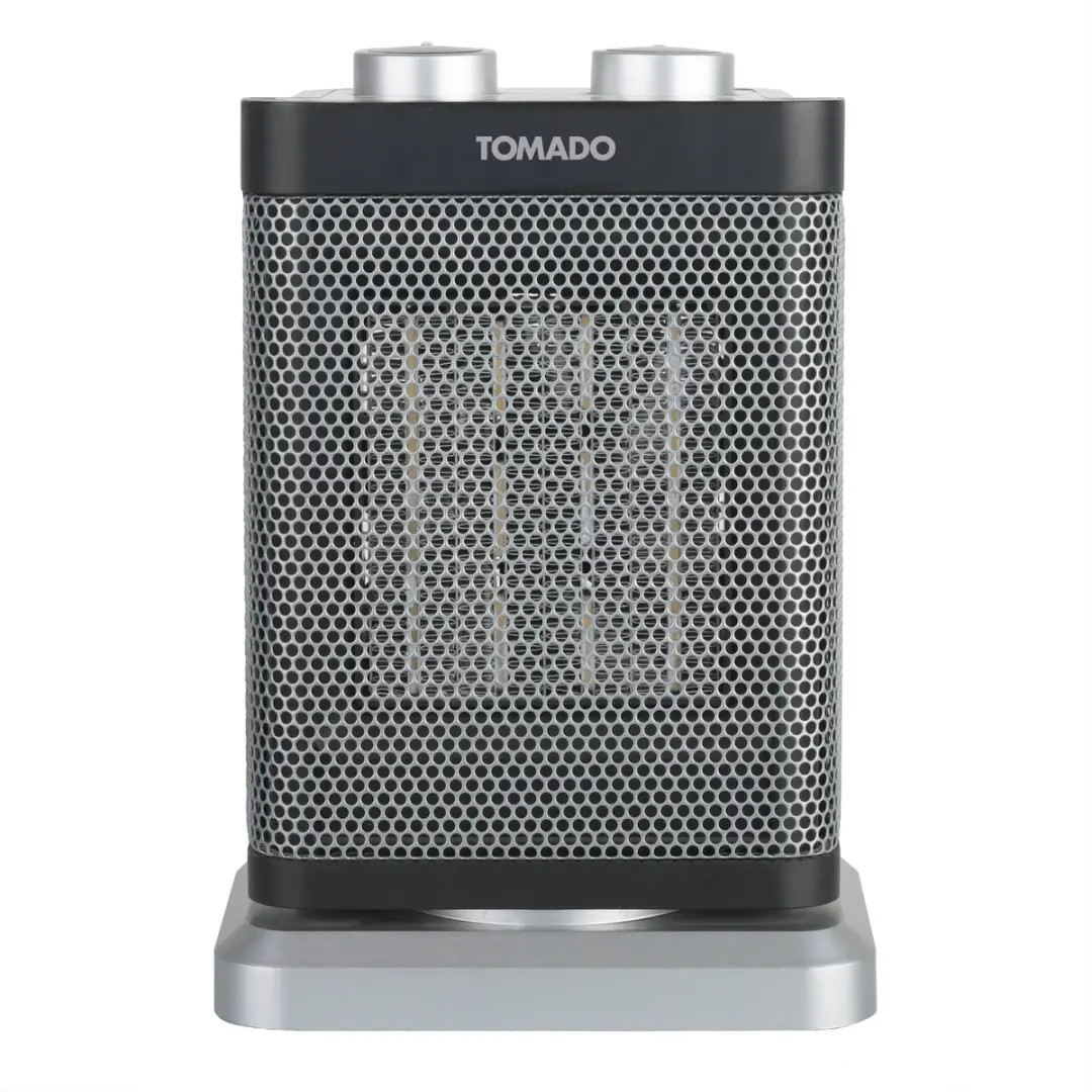 Tomado THC1502B Keramische Kachel 1500W - Oscillerend - Zwart