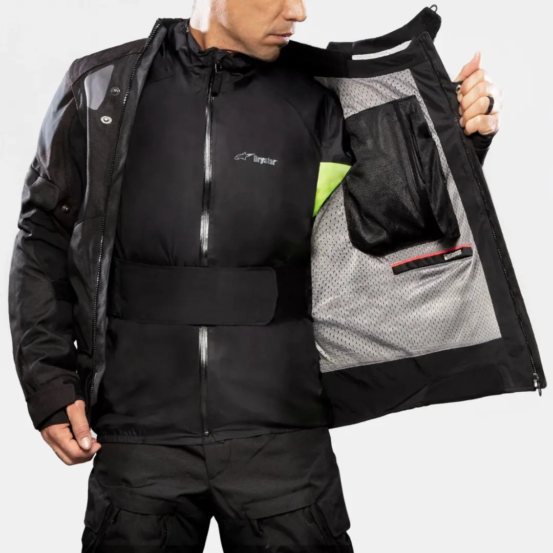 Alpinestars Halo Drystar Jas - 3XL - Zwart