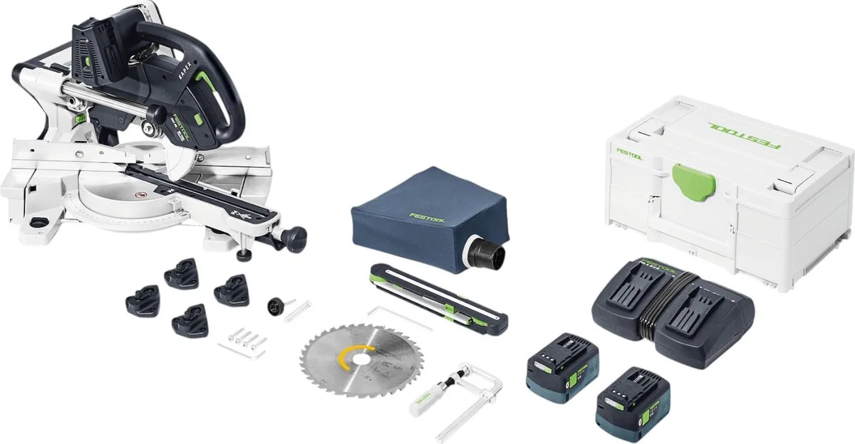 Festool KSC 60 EB 5,0 I-Plus Accu Afkortzaag 216mm 18V