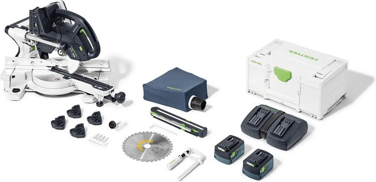 Festool KSC 60 EB 5,0 I-Plus Accu Afkortzaag 216mm 18V
