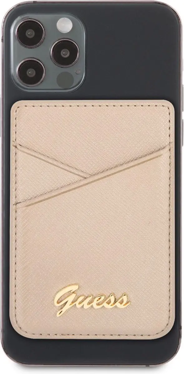 Guess GUWMSSASLGO Wallet Cardslot - 2 Stuks - Goud