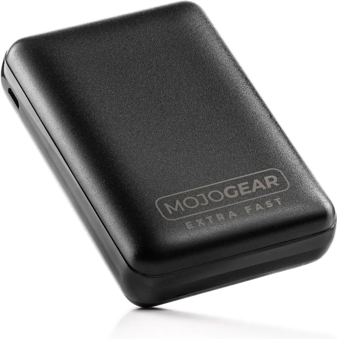 MOJOGEAR MINI EXTRA FAST Powerbank 10.000mAh - 100W - 4x USB - Zwart