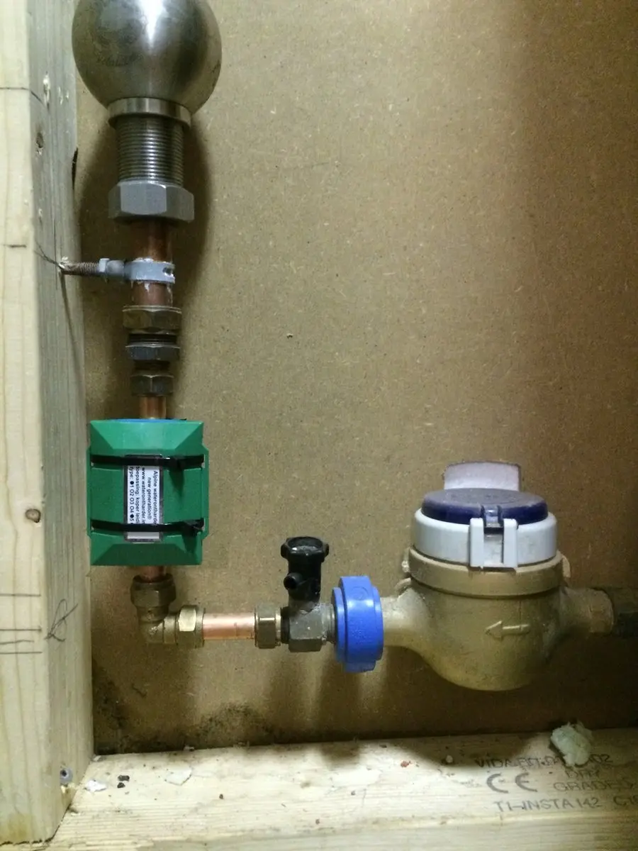 Alpine ECH 12 Single Magnetisch Antikalksysteem 12mm - Koper/RVS