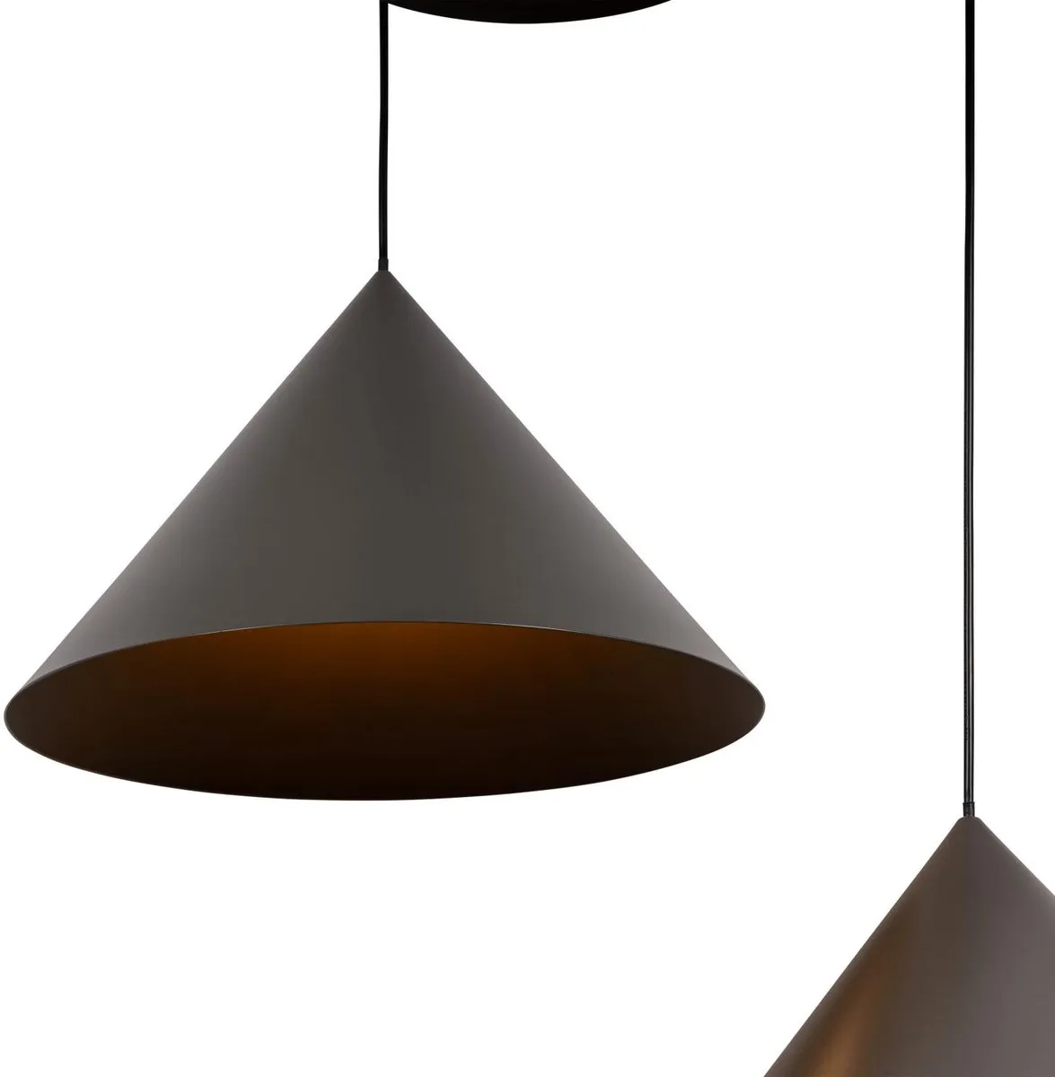 Lucide SPITZE Hanglamp 3xE27 Ø68cm - Grijs