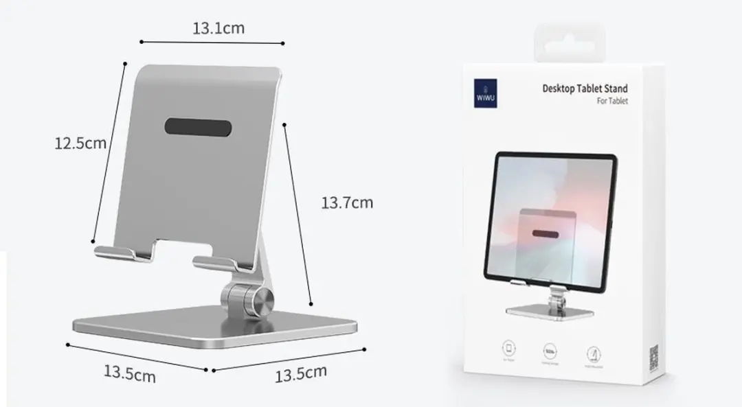 WiWu ZM305 Tabletstandaard 12.9" - Grijs