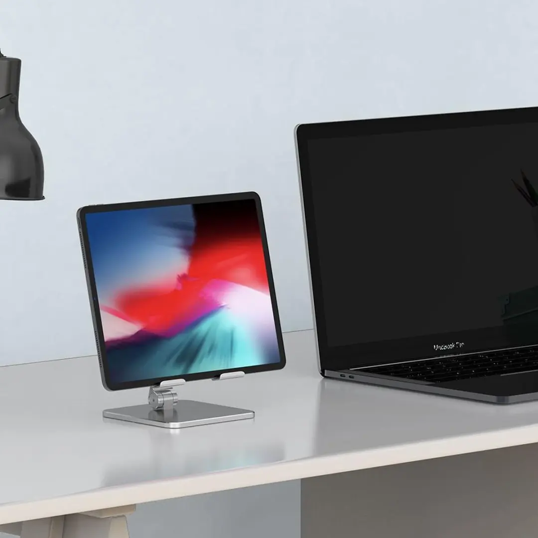 WiWu ZM305 Tabletstandaard 12.9" - Grijs - afbeelding 6 van 6