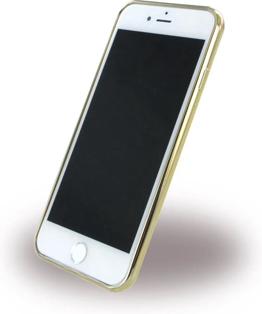 GUESS Triangle Back Case iPhone 7 - Goud GUHCP7TRTLGO