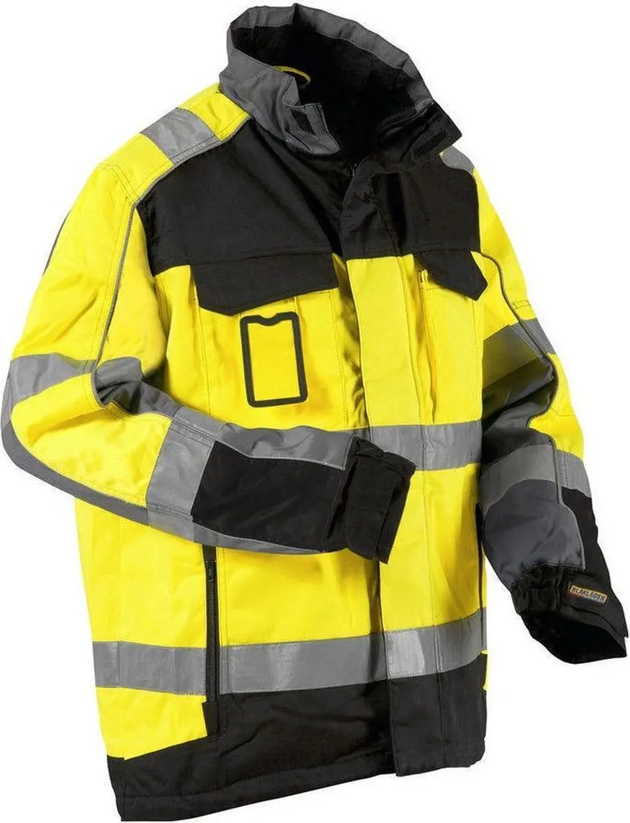 Blåkläder 4851-1811 Winterjas - XXL - High Vis Geel/Zwart