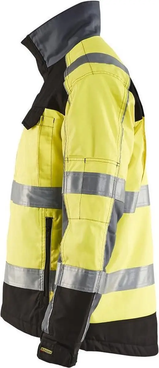 Blåkläder 4851-1811 Winterjas - XXL - High Vis Geel/Zwart