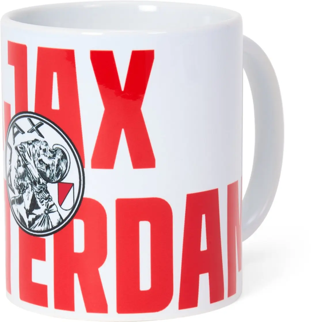 Ajax Mok Amsterdam 330ml - Rood/Wit