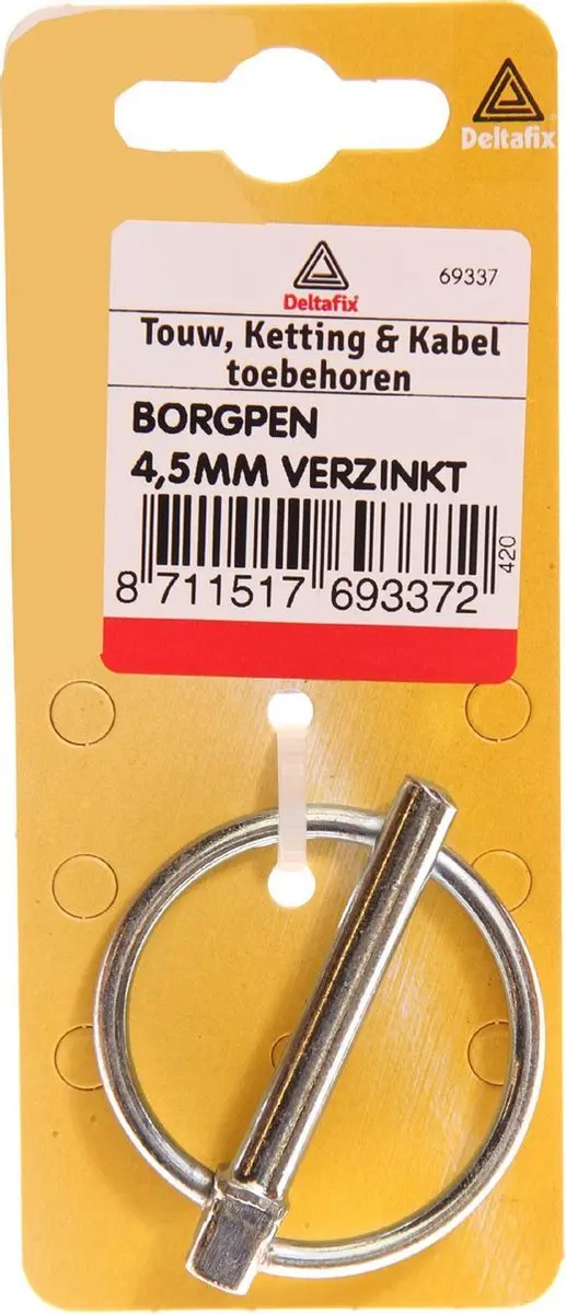 Deltafix borgpen 4,5mm