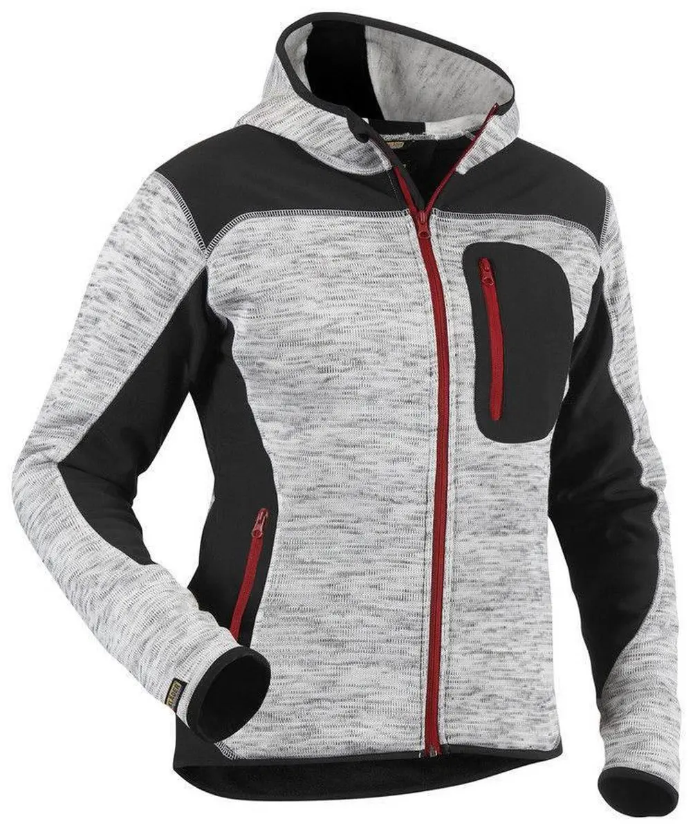Blåkläder 4931 Dames Softshell Vest - Grijs Mêlée/Zwart