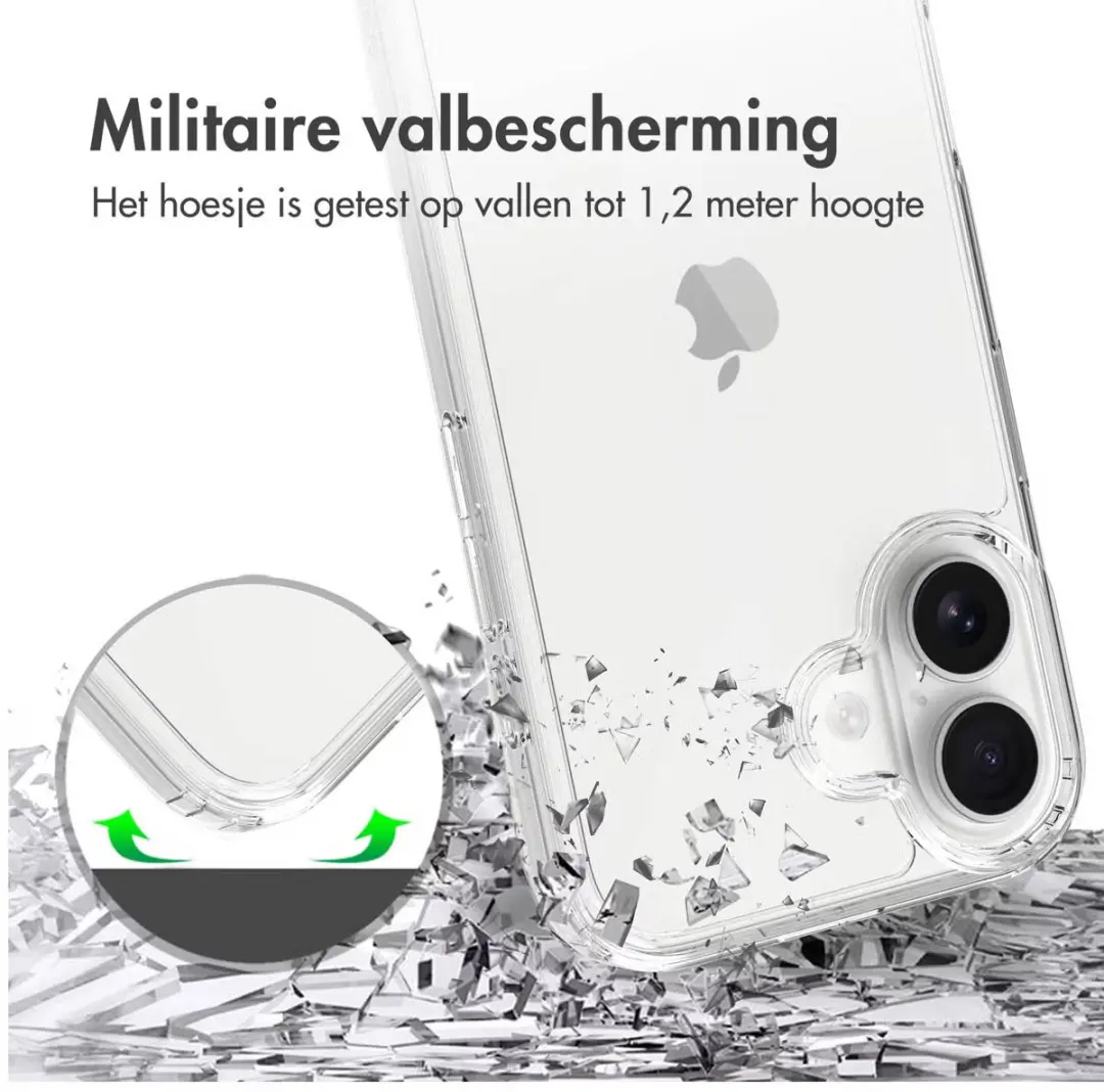 WiWu iPhone 17 Combi Pack - Hoesje + Screenprotector - Transparant