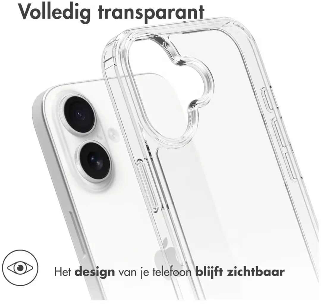 WiWu iPhone 17 Combi Pack - Hoesje + Screenprotector - Transparant