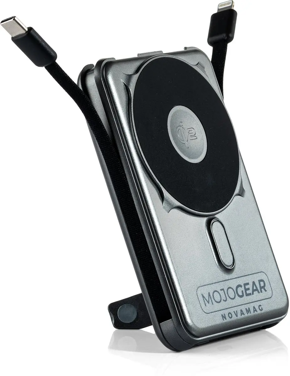 MOJOGEAR NovaMag MG-098 Powerbank 10.000mAh - Grijs