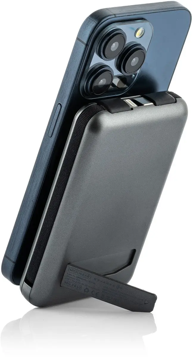 MOJOGEAR NovaMag MG-098 Powerbank 10.000mAh - Grijs