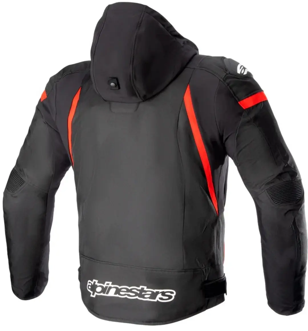 Alpinestars Zaca Waterproof Jas - L - Zwart/Rood/Wit