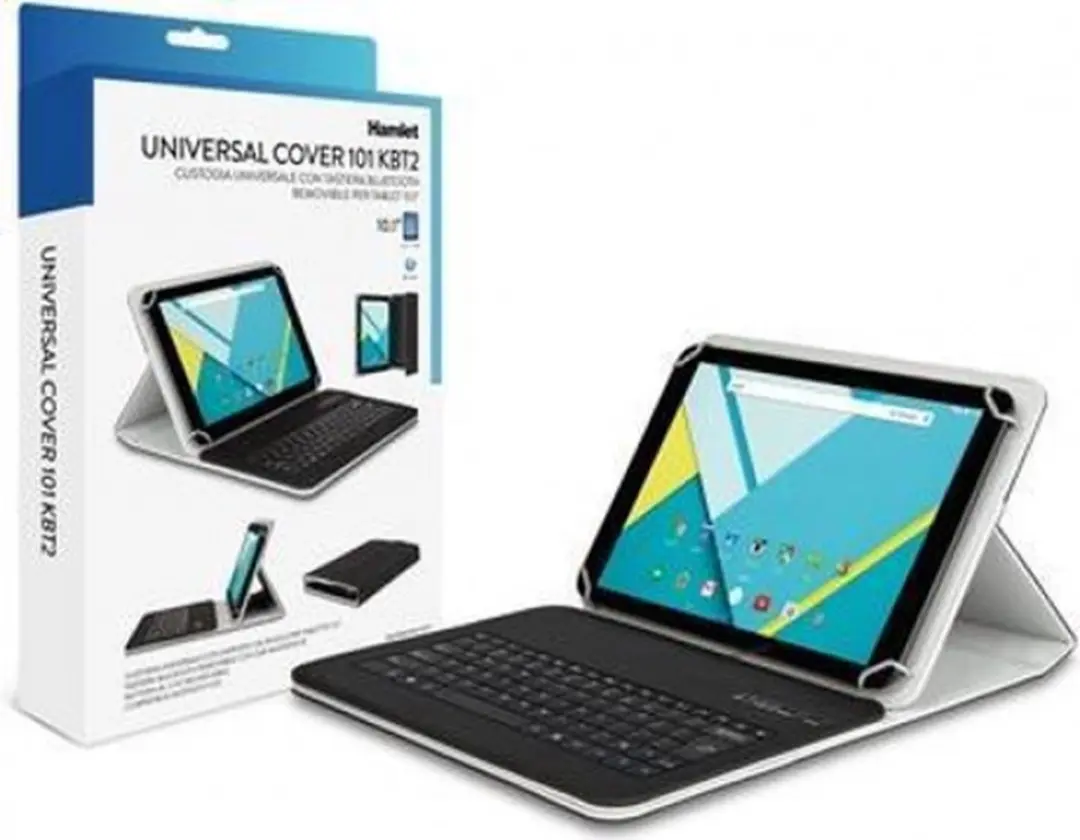 Hamlet XPADCV101KBT2 Bluetooth Toetsenbord 10.1" - Zwart