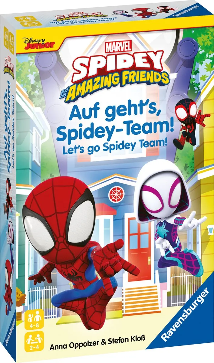 Ravensburger Spidey Team Pocketspel 22594 - 2-4 Spelers