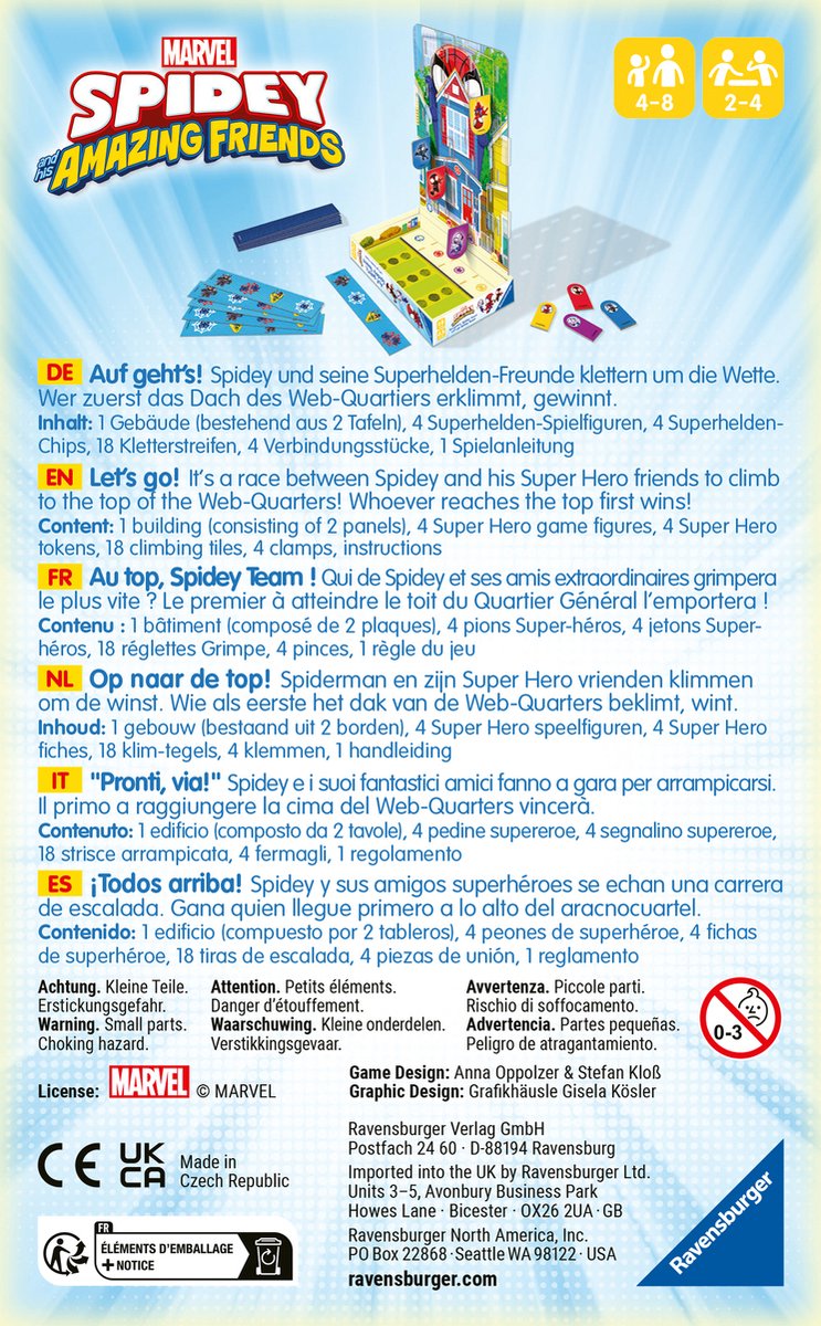 Ravensburger Spidey- team pocketspel