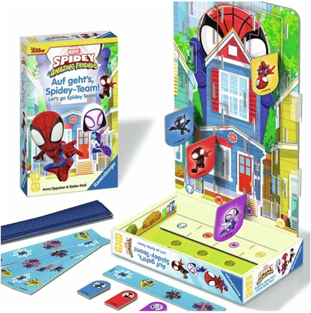 Ravensburger Spidey Team Pocketspel 22594 - 2-4 Spelers - afbeelding 6 van 6