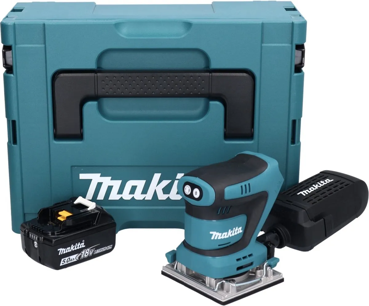 Makita DBO482 T1J Vlakschuurmachine 18V - 112x102mm - 20 Stuks