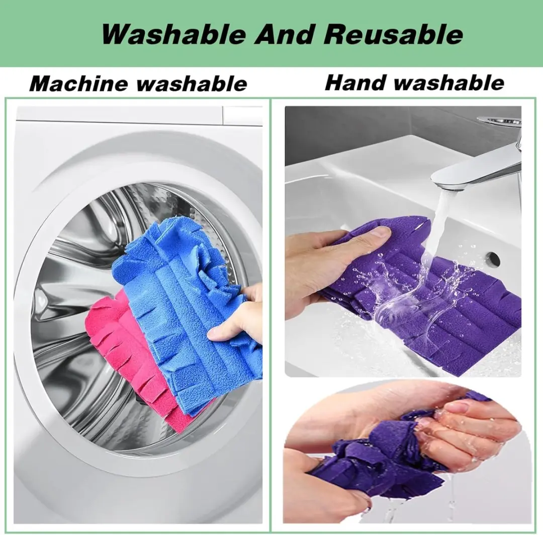 Swiffer Vervangende Doeken - 6 Stuks - Wasbaar - o.a. Duster