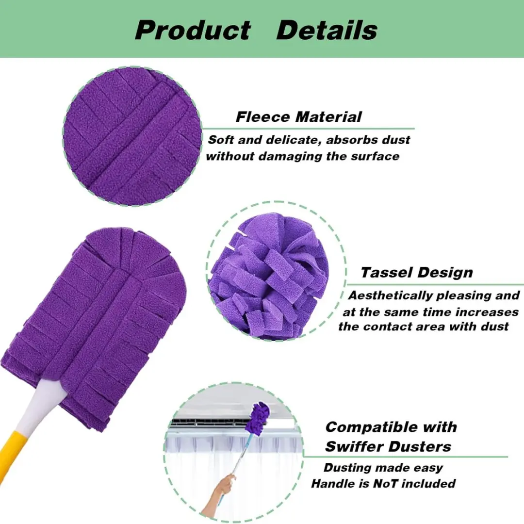Swiffer Vervangende Doeken - 6 Stuks - Wasbaar - o.a. Duster