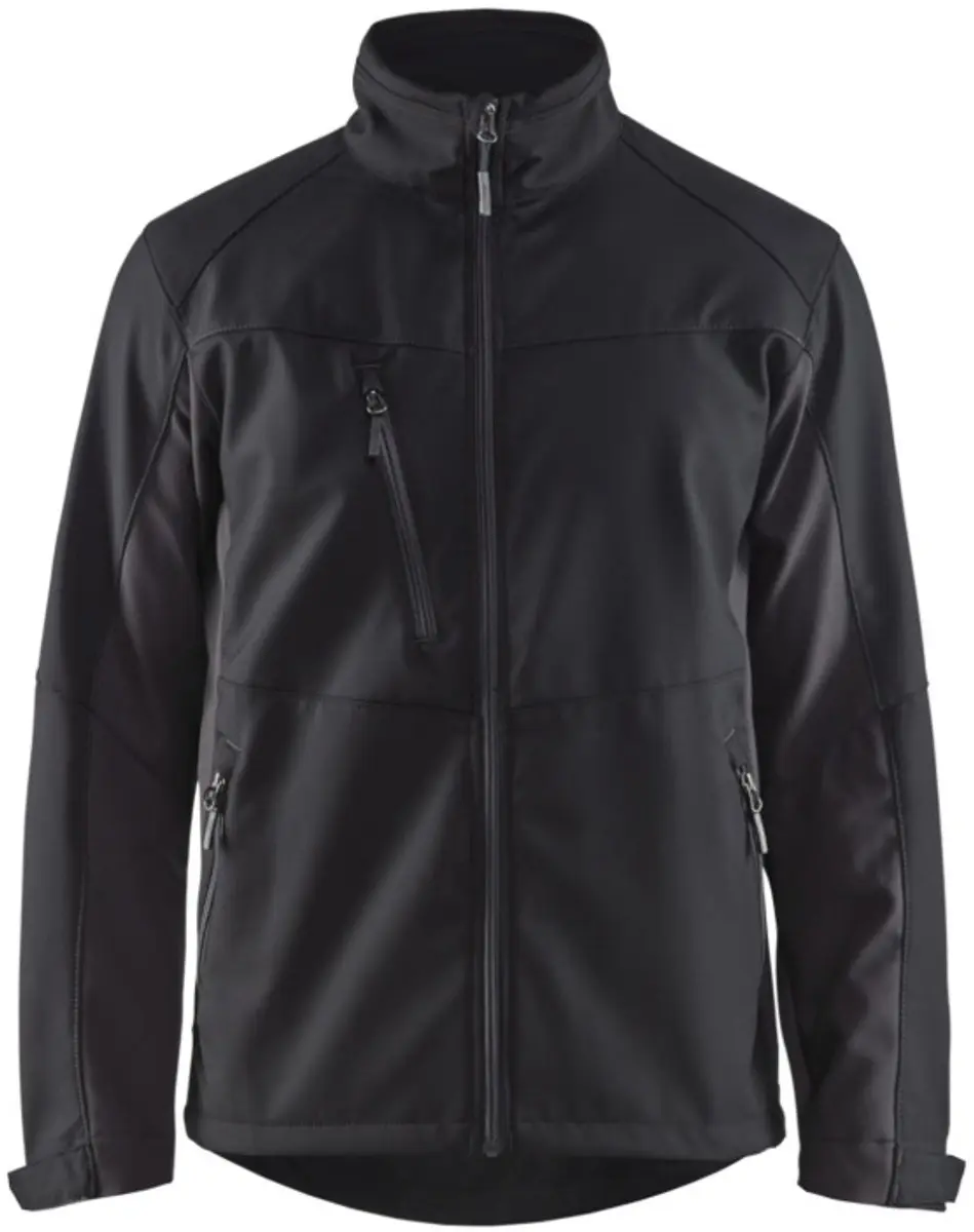 Blåkläder Softshell Jack 4950-2516 - XL - Zwart/Grijs