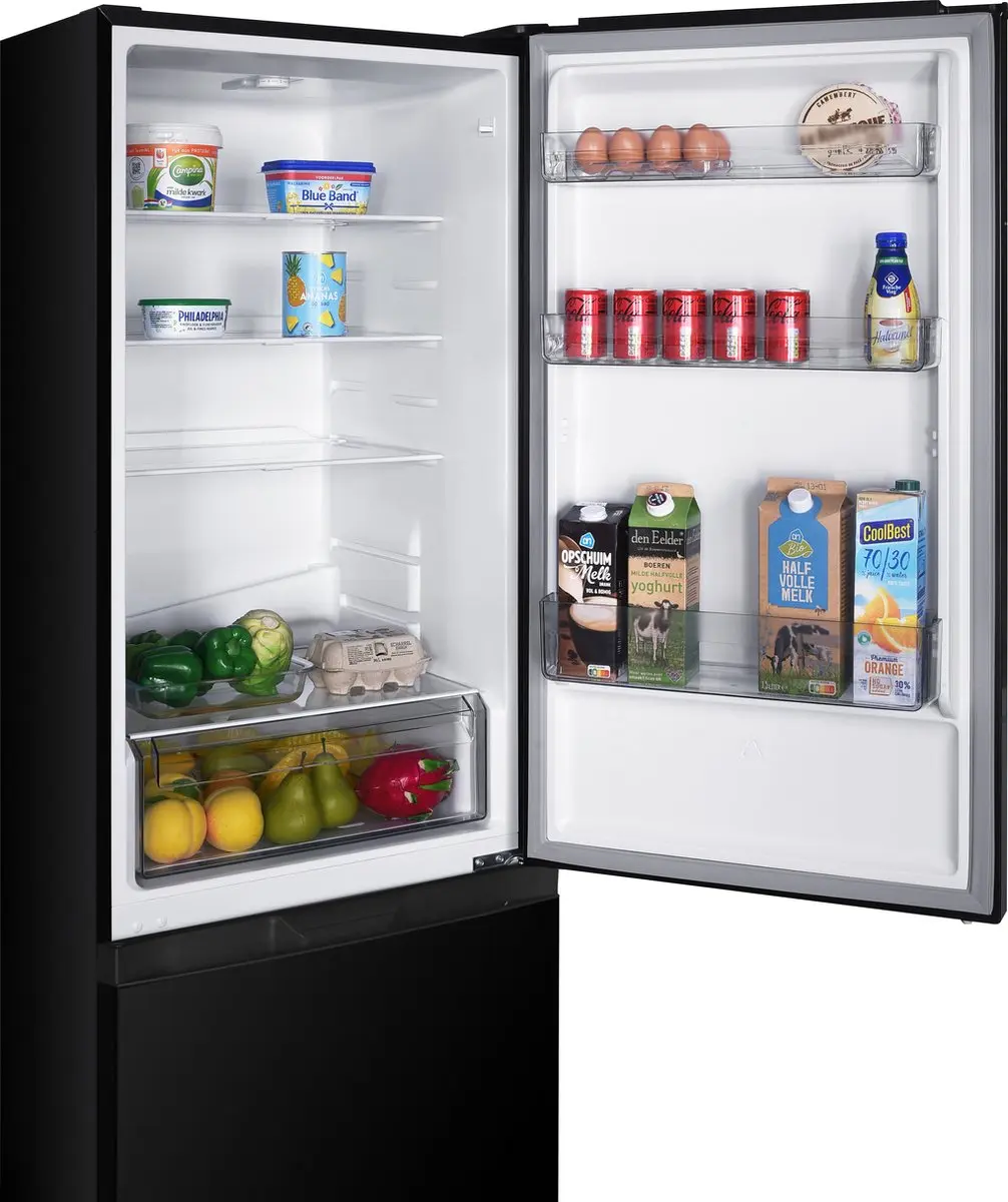 Tomado TCR1850B Koel-vriescombinatie 315L - Zwart