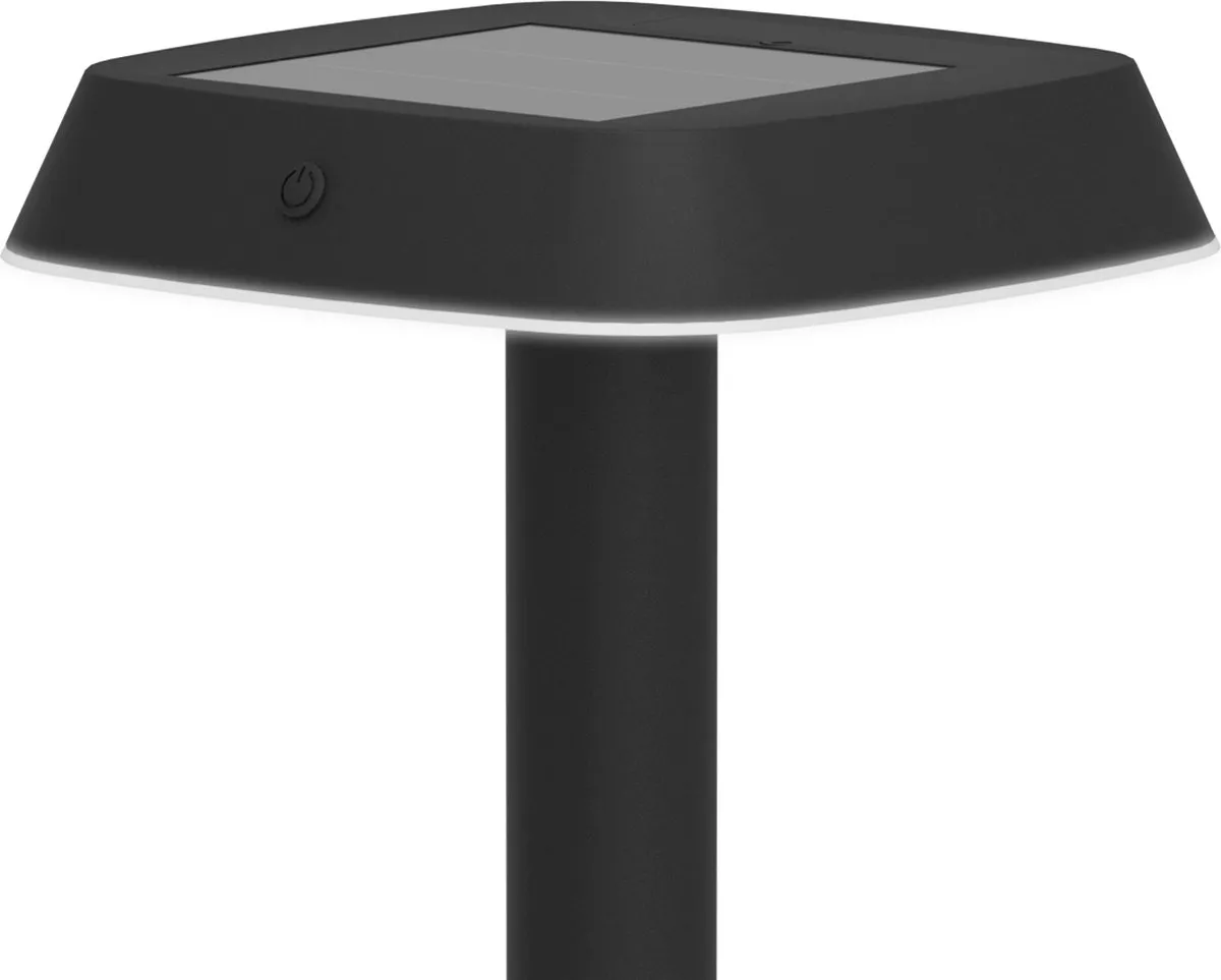 Eglo Dreoli Solar Staande Buitenlamp LED 103,5cm - Zwart/Wit