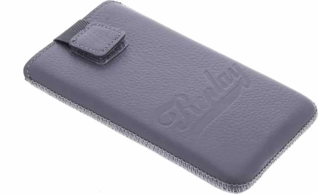 Replay Pocket Leather Pouch IHU59960701 - L - Grijs