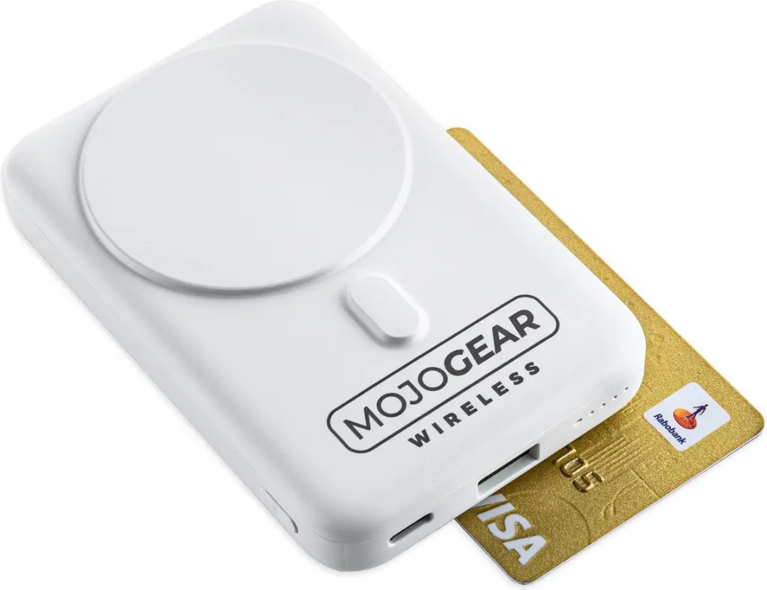 MOJOGEAR MagSafe Powerbank 10.000mAh - Wit