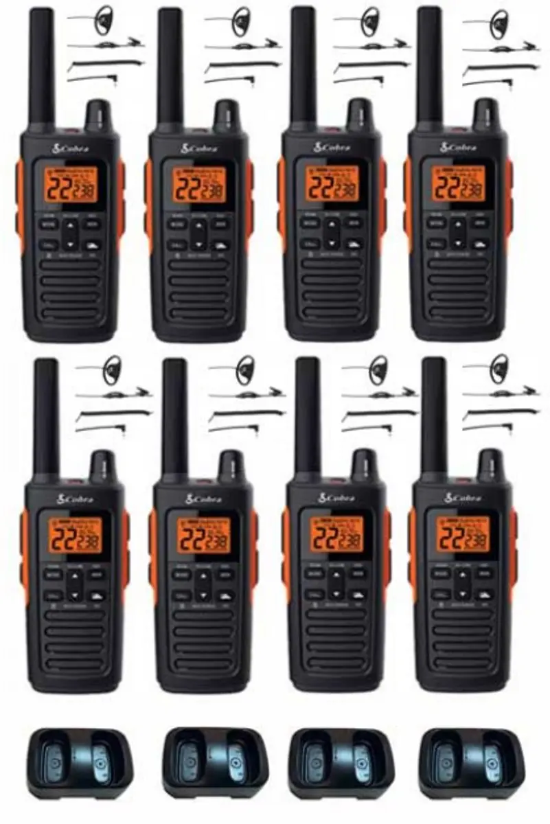 Cobra RX680 Set 8 PMR446 portofoons