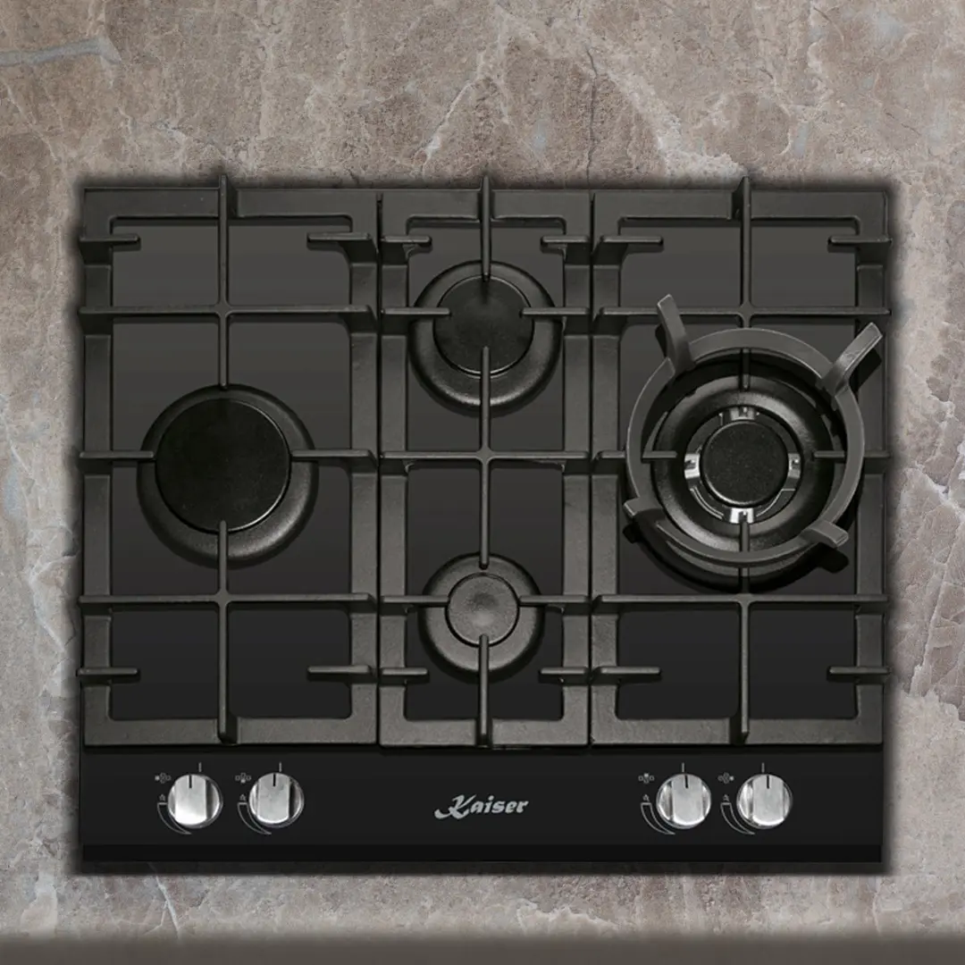 Kaiser EG 6372 Inbouwgasoven 60cm - 79L - Zelfreinigend - Inox