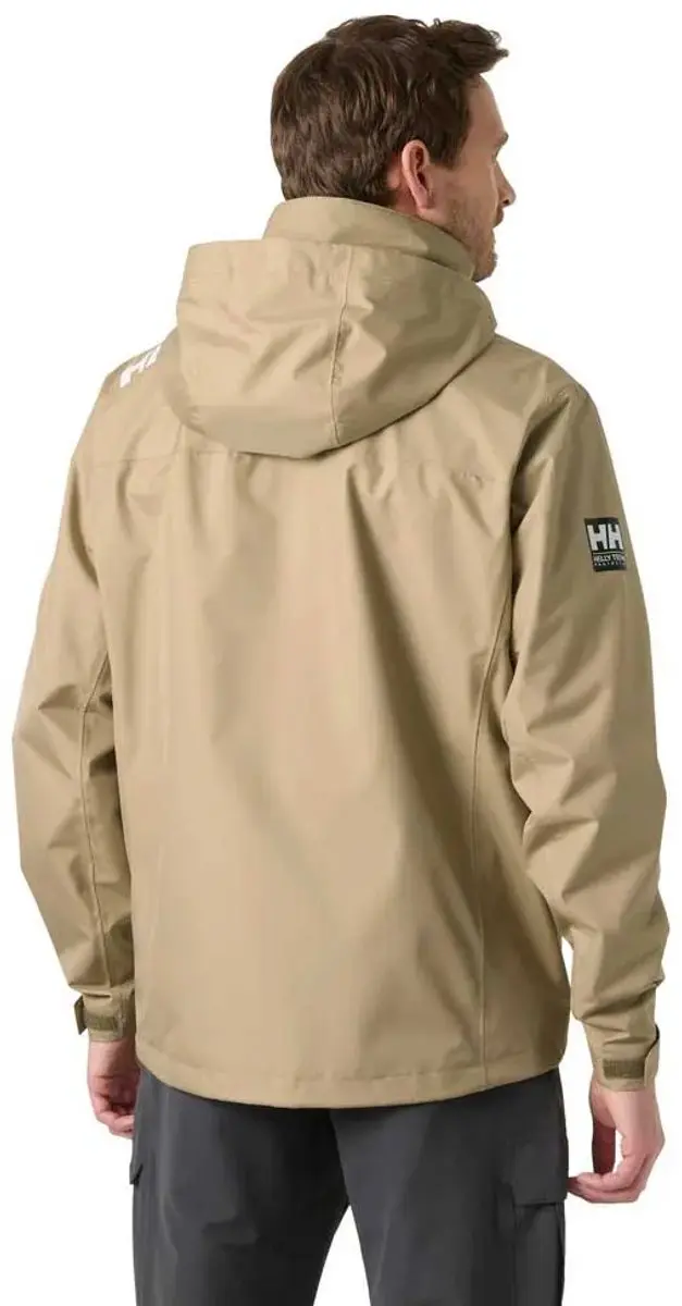 Helly Hansen Crew Hooded 2.0 Jas 3XL - Beige