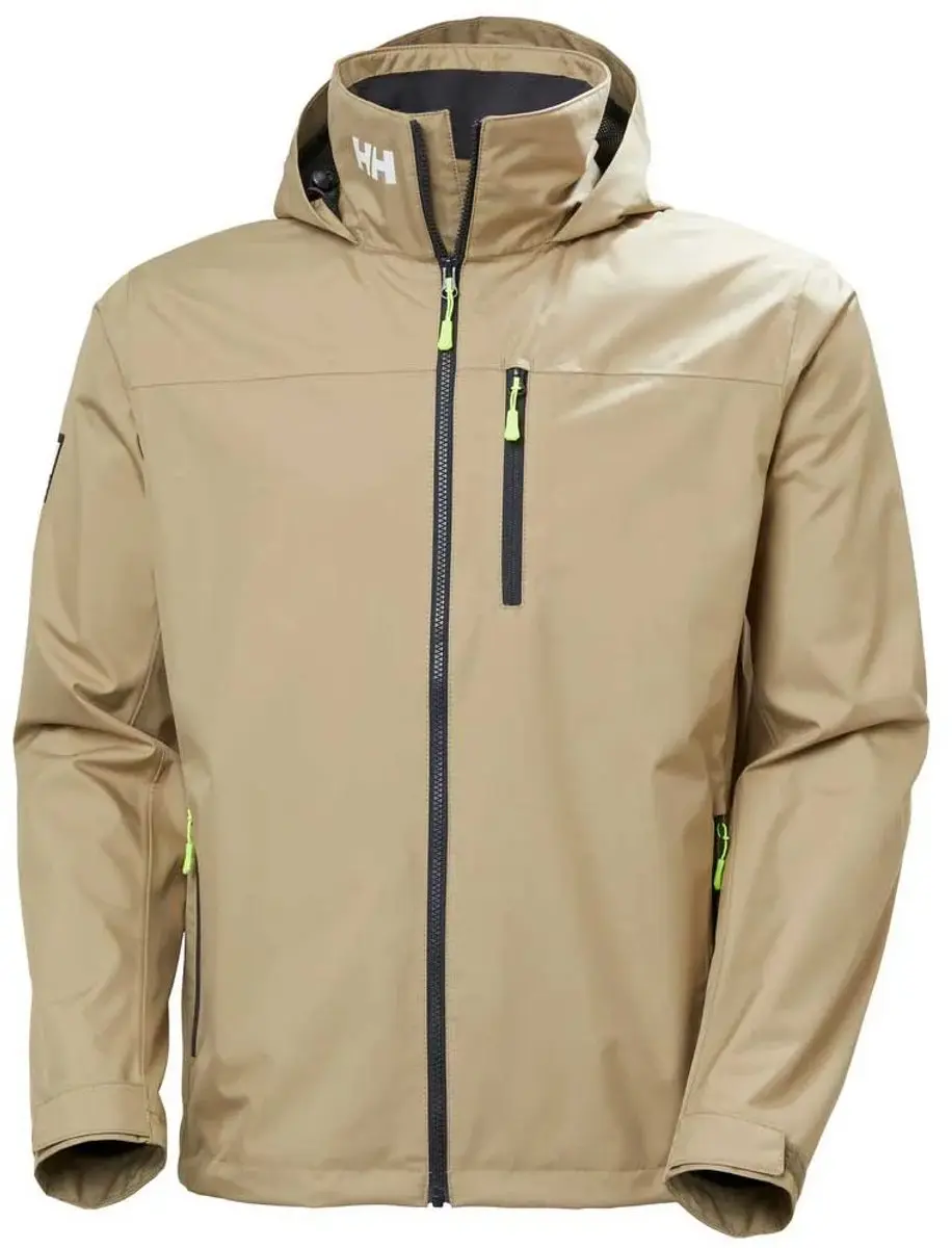 Helly Hansen Crew Hooded 2.0 Jas 3XL - Beige