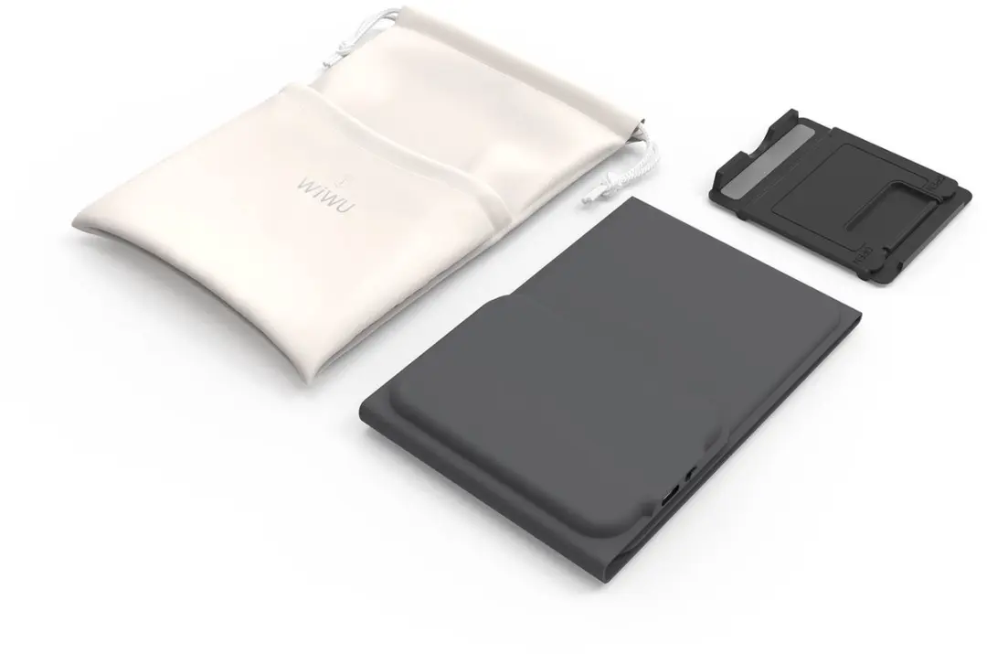 WiWu 14461 Opvouwbaar Bluetooth Toetsenbord - Zwart