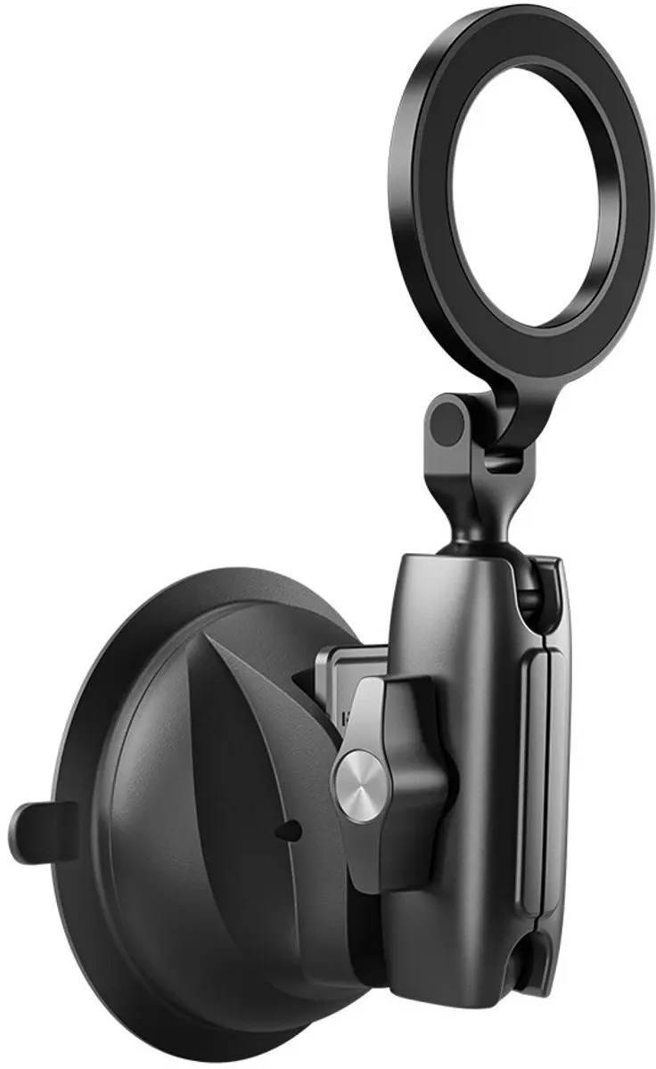 Telesin T-P3-SUS-02 Zuignap Telefoonhouder - MagSafe & GoPro - Zwart