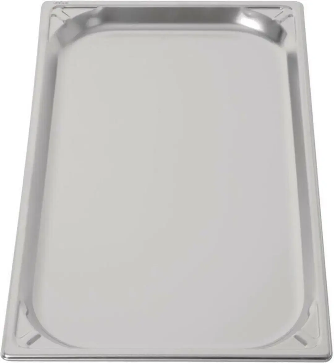 Vogue RVS GN 1/1 Bak 65mm - Grijs