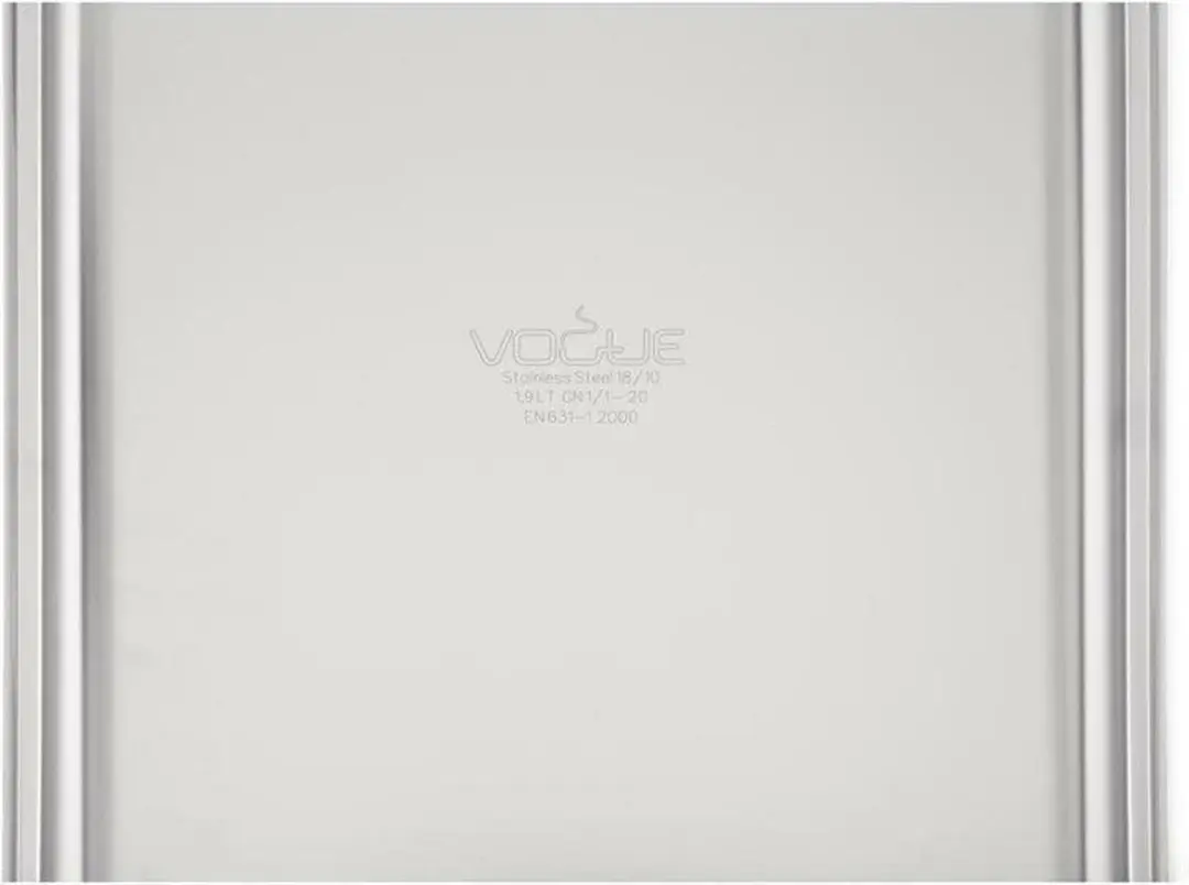 Vogue RVS GN 1/1 Bak 65mm - Grijs - afbeelding 6 van 6