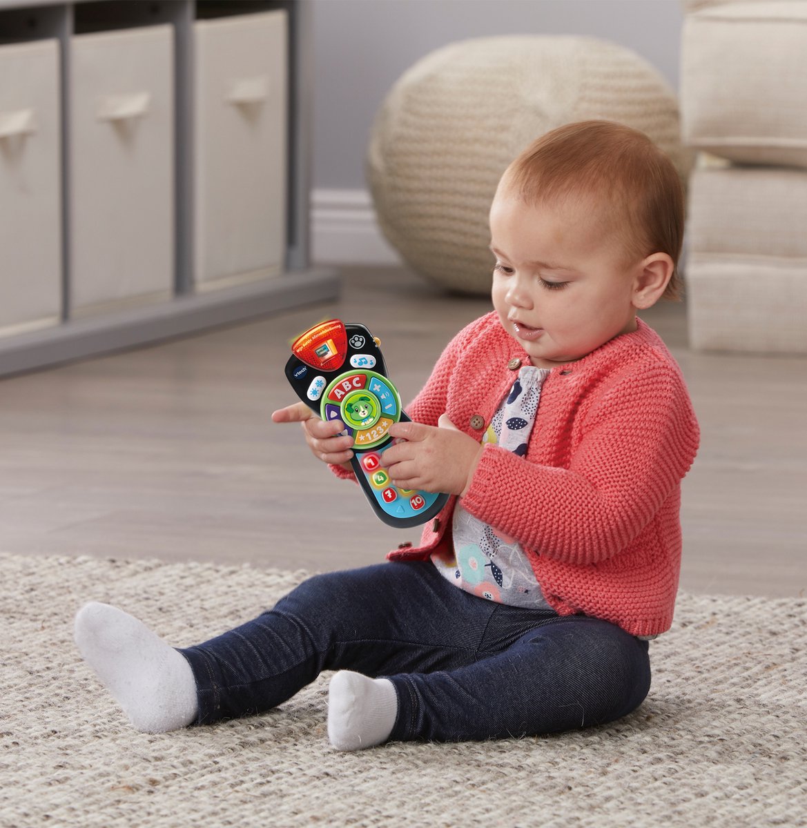 VTech Baby 80-606279, 0,75 jaar, Geluid, Spreekfunctie, Batterijen vereist, AAA, Kunststof