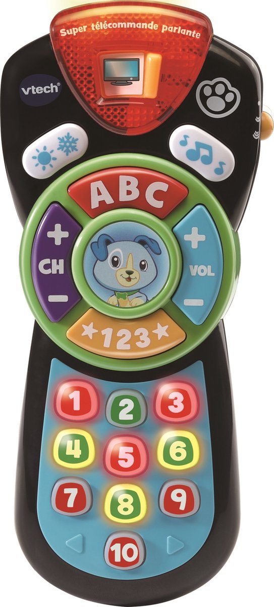VTech Baby 80-606279, 0,75 jaar, Geluid, Spreekfunctie, Batterijen vereist, AAA, Kunststof
