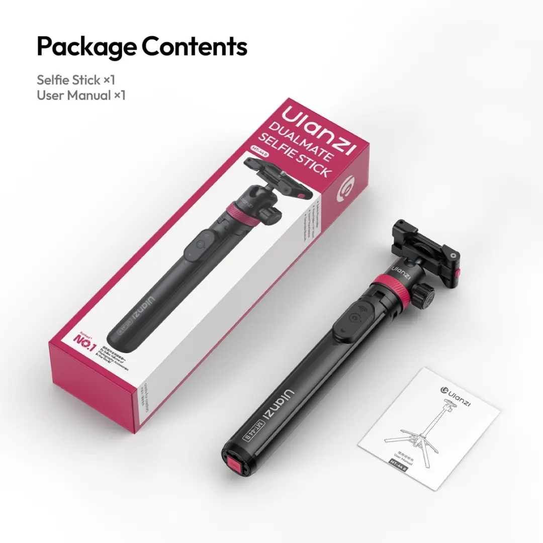 Ulanzi MT-44 B Selfiestick & Statief - 149cm - Zwart