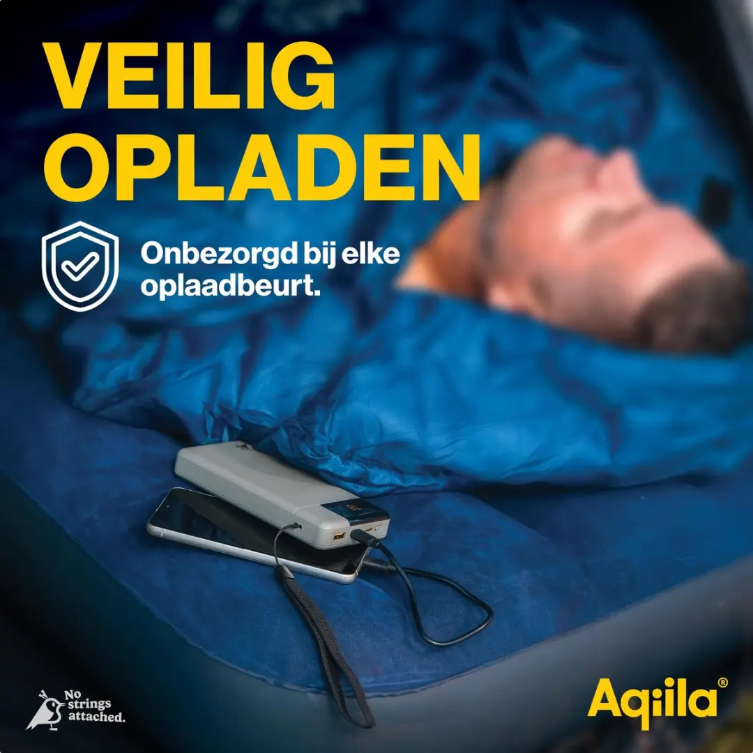 Aqiila Powerbird B20M Powerbank 20000mAh - Mosgroen
