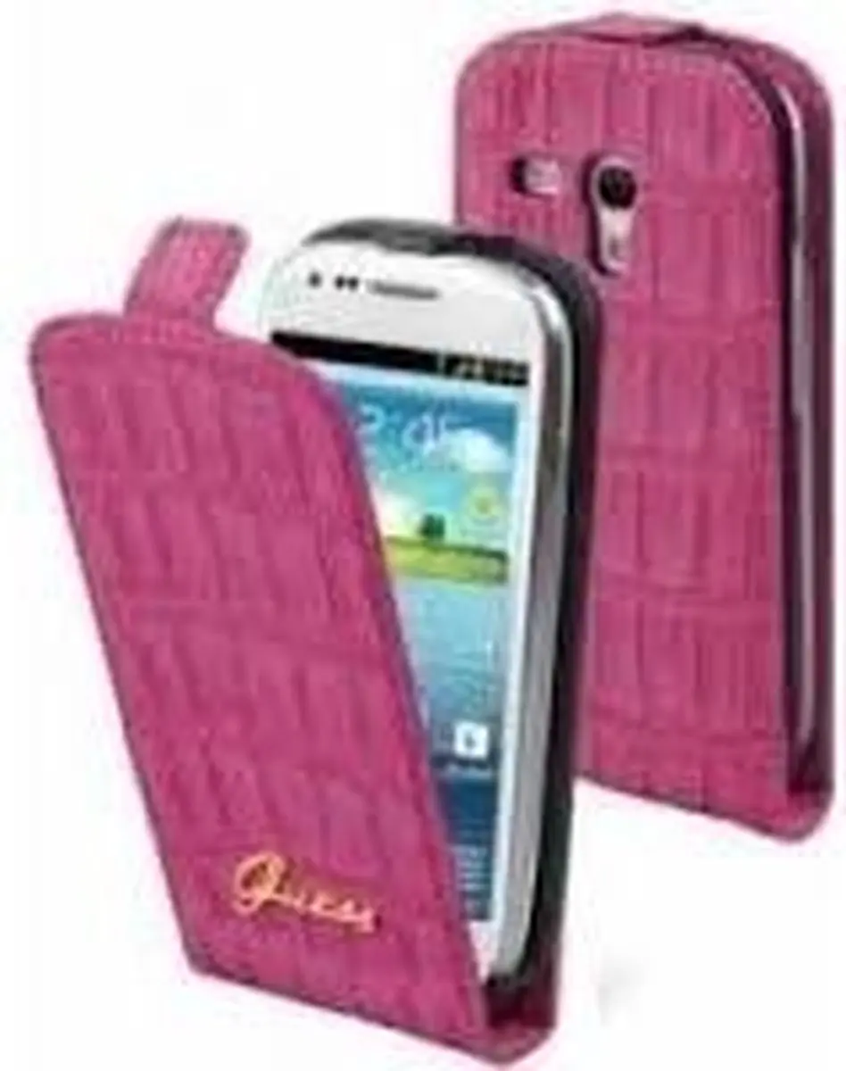 Guess Originele Flipcase Samsung Galaxy S3 Mini - Roze