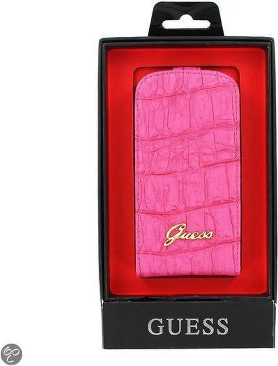 Guess Originele Flipcase Samsung Galaxy S3 Mini - Roze